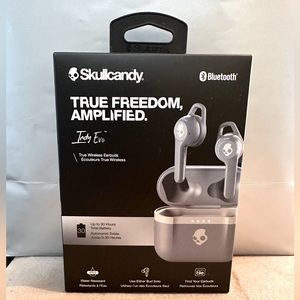 NEW Skullcandy - Light Grey Indy Evo